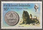 falkland islands - n 243  neuf** - 1976