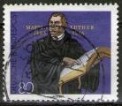 **   ALLEMAGNE    80 pf  1983  YT-1025  " Martin Luther "  (o)   **