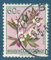 Congo Belge N308 Fleur - euphorbia 60c oblitr