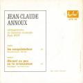 SP 45 RPM (7")  Jean-Claude Annoux  "  Les conquistadors  "
