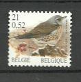 Belgique timbre oblitr Oiseaux 