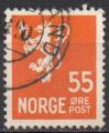 NORVEGE N 291 o Y&T 1947-1949 Armoiries Lion