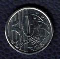 Brsil 2015 monnaie coin moeda moneda 50 centavos