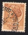 Italie 1968 Oblitr rond Used Stamp Coin Monnaie de Syracuse 30 lire