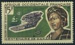 France : A.O.F,  poste arienne n 22 x (anne 1958)