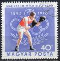 HONGRIE N 2120 o Y&T 1970 75e Anniversaire du comit Olympiques (Boxe)