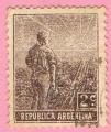 Argentina 1912-15.- Agricultura. Y&T 179(A). Scott 191. Michel 168XA.