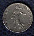 France 1969 Coin Demi 1/2 Franc Semeuse avec sac de graines Oscar Roty SU