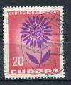 Timbre  ALLEMAGNE RFA  1964  Obl   N  314    Y&T   Europa 1964