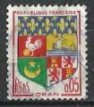 France 1960; Y&T n 1230A; 0,05F, blason d'Oran
