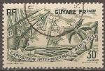 guyane franaise - n 144  obliter - 1937