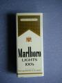 MARLBORO LIGHTS  Boite ALLUMETTES publicit tabac 