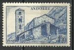 Andorre Fr. 1944; Y&T n 101 **; 1f20, bleu, St Jean de Casellas