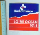 RADIO FRANCE LOIRE OCEAN 101.8 - Autocollant 1