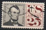 ETATS UNIS N PA 60 o Y&T 1959-1961 Effigie et citations d'Abraham Lincoln