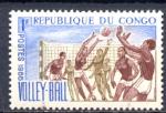 Timbre Rpublique du CONGO   1966   Neuf **  N 190  Y&T    Sport  Volley Ball