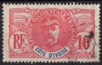 1906 COTE D'IVOIRE obl 25