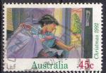 AUSTRALIE - 1992 - Nol - Yvert 1285 Oblitr