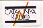 RADIO CATALUNYA Catalogne Espagne  AUTOCOLLANT publicitaire 