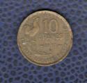 France 1951 Pice de Monnaie Coin 10 Francs