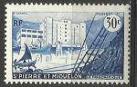 St Pierre & Miquelon 1955; Y&T n 348; 30c batiment frigorifique