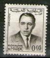 **   MAROC    0,05 d  1962  YT-437  " Hassan II "  (o)   **