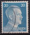 allemagne (3eme reich) - n 715  obliter - 1941/43
