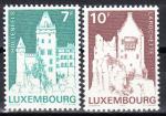 LUXEMBOURG - 1984 - Chteaux -  Yvert - 1055/1056 - Neufs **