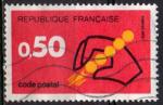 FRANCE N 1720 o Y&T 1972 Code postal