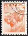 Vietnam 1984; Y&T n 562; 1d, faune, tigre
