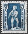 ALGERIE - 1952 - Yt n 290 - Ob - Enfant  l Aiglon 15F bleu
