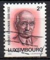 LUXEMBOURG N 1006 o Y&T 1986 Centenaire de la naissance de Robert Schuman