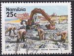 namibie - n° 645  obliteré - 1991