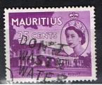 Maurice / 1953-54 / Elizabeth II / YT n 249 oblitr