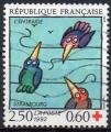 FRANCE N 2783 o Y&T 1992 Au profit de la croix rouge (Entraide)