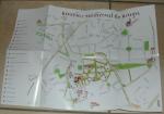 Carte Plan Parcours Mdival de BRAGA Portugal