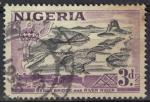 Nigeria 1958 Oblitr Used Pont Jebba Bridge et Fleuve Niger River SU