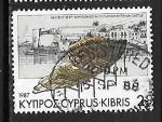 Chypre - Y&T n 679 - Oblitr / Used - 1987