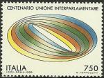 Italia 1989.- Unin Interparlamentaria. Y&T 1822**. Scott 1783**. Michel 2091**.