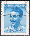 TCHECOSLOVAQUIE - 1949 - Yt n 495 - Ob - Julius Fucik
