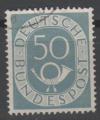 ALLEMAGNE FEDERALE N 20 o Y&T 1951-1952  Cor Postal (grand format)