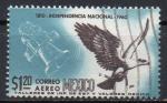 MEXIQUE N PA 212 o Y&T 1960 Cloche de Dolors et aigle