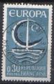 Timbre FRANCE 1966 - YT 1490 -  Europa Cept -  Voilier stylis