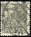 Dnamarca 1927-30.- Y&T 182. Scott 193. Michel 169.