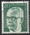Allemagne 1970 Dr Gustav Heinemann Ancien Prsident Fdral 20 Pfennig SU