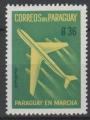 PARAGUAY N PA 273 **  Y&T 1961 Paraguay en marche (quadriracteur en vol)