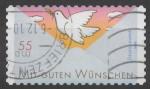 ALLEMAGNE FEDERALE N 2616 o Y&T 2010 timbre message (Meilleurs voeux)