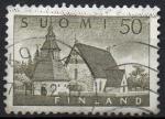 Finlande : Y.T. 454 - Eglise de Lammi- oblitr - anne 1957