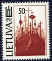 Lituanie 1991 avec gomme Symboles Nationaux et Religieux