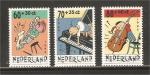 Netherlands - NVPH 1538-1540 mint    music / musique